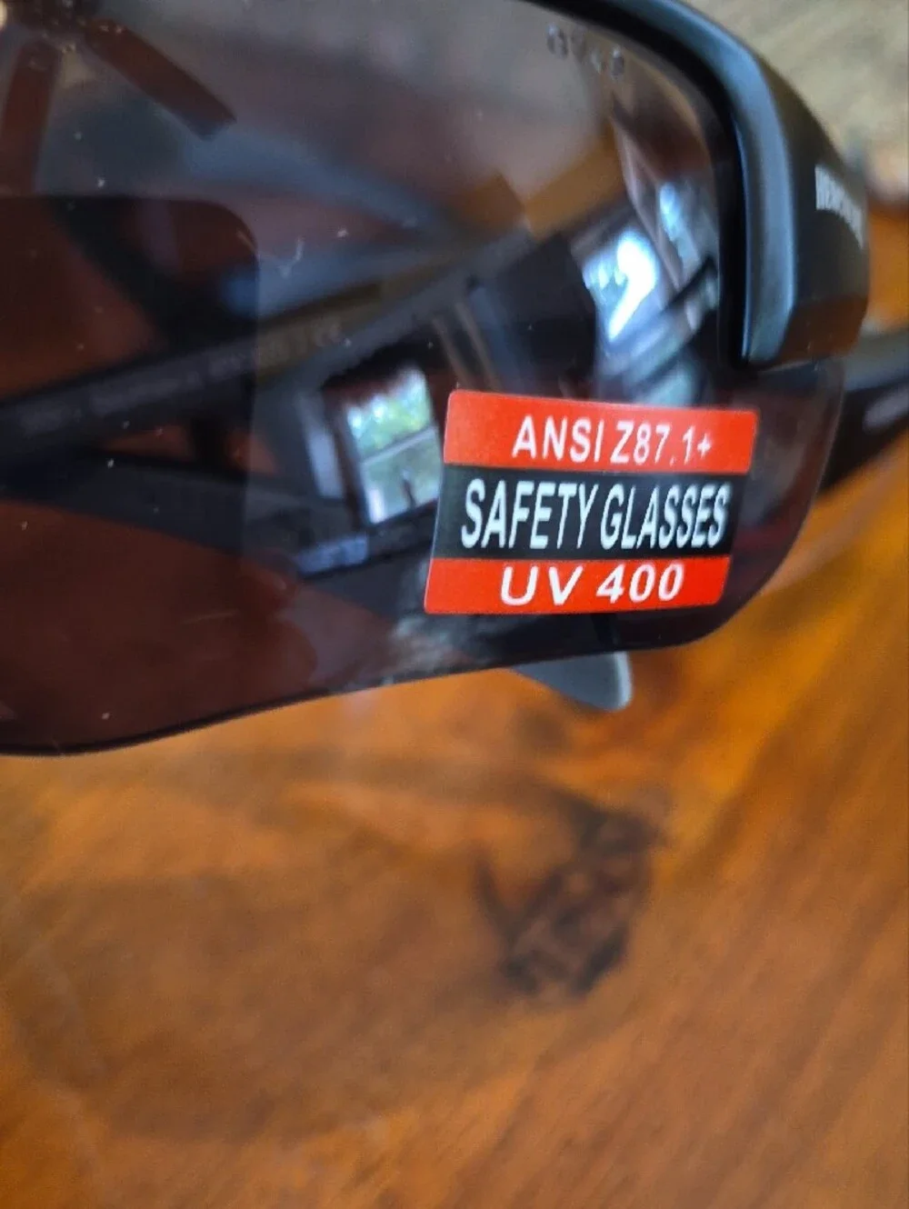 Heecules 7 Sport Safety Glasses -Black Smoke and Grey Clear New